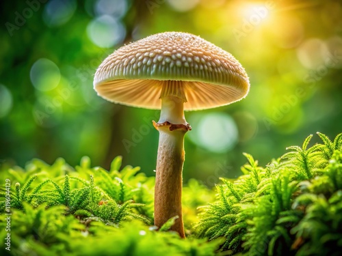 Chlorophyllum molybdites Mushroom Photography: Garden Fungi, Scaly Cap, Ringed Stem photo