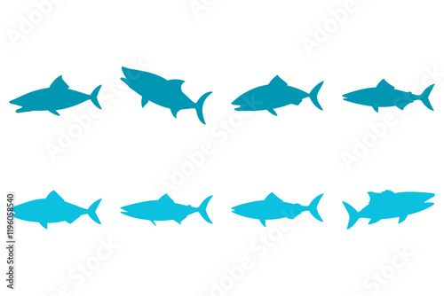 Simple Barracuda Illustration