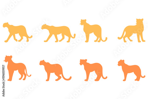 Simple Cheetah Illustration