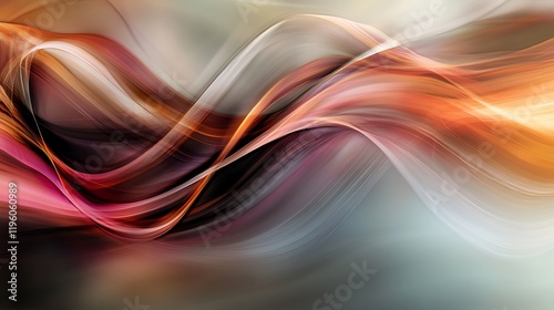 Abstract waves of color flowing seamlessly, creating a dynamic visual experience.