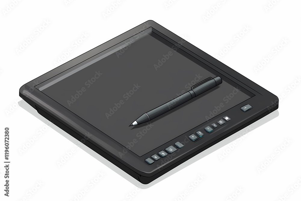 Digital Drawing Tablet with Stylus - Modern Design Digital Drawing Tablet with Stylus - Modern Design