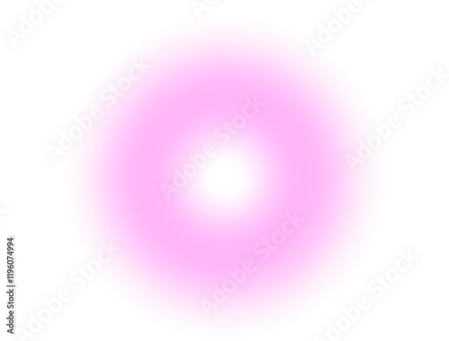 pink glowing gradient aura isolated transparent background 