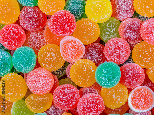 colorful of sugar candy background