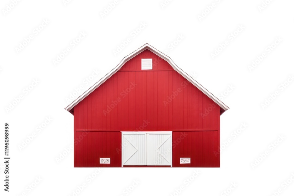 Red barn architecture building outdoors. Red barn architecture building outdoors.