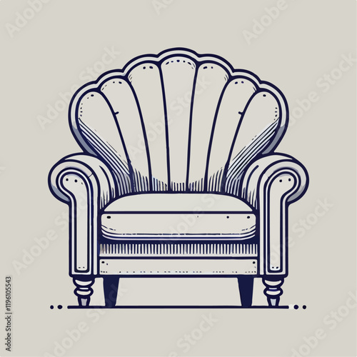 chair vector illustration