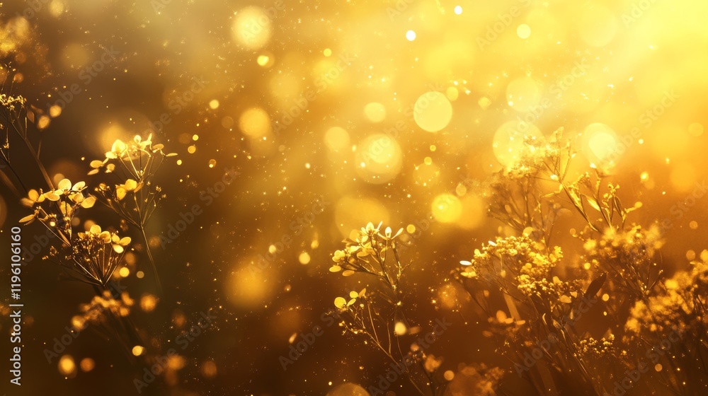 Abstract golden light rays background Abstract golden light rays background