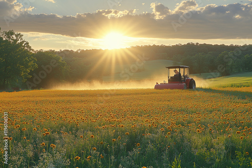 Mower conditions in alfalfa fields operating as the harvest season begins