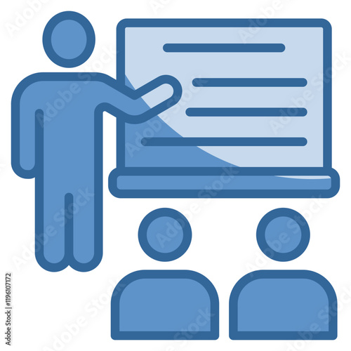 Training Icon Element For Design
