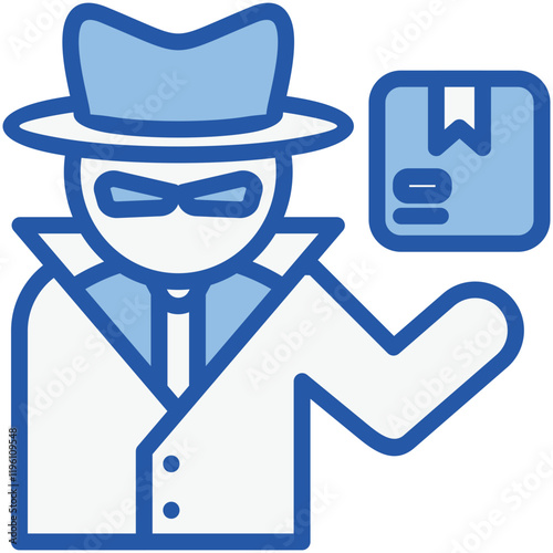 black marketeer icon
