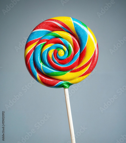 colorful lollipop -Generative AI