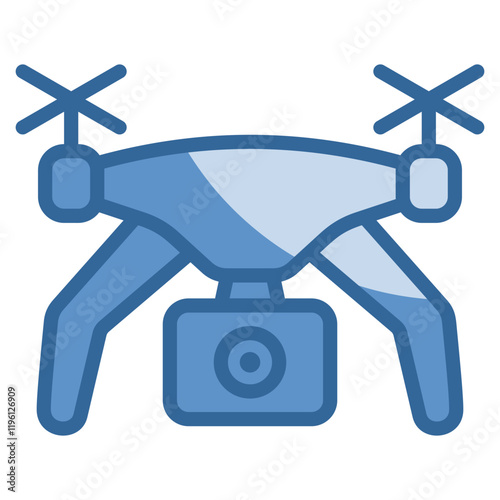 Drone Icon Element For Design