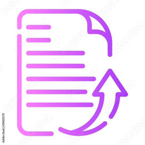 planning gradient icon