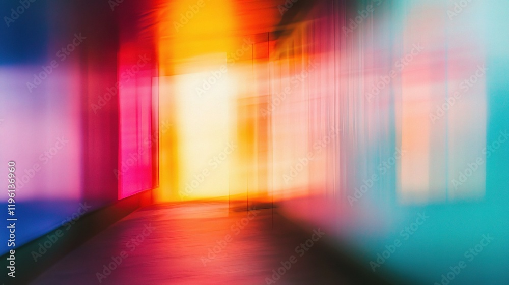 Abstract Blurred Background of a Sleek Modern Office Environment Abstract Blurred Background of a Sleek Modern Office Environment