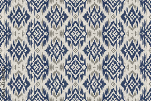geometric ethnic vintage texture vector art design. textile fashion pattern line ikat seamless pattern and batik fabric texture asian background wallpaper geometry indian. Ethnic abstract ikat art.