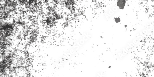 Texture, wall, concrete, it can be used as a background. Wall fragment with scratches and cracks Black and white grunge background vector

