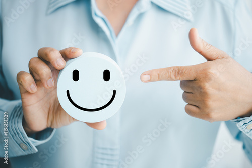 Concept good business includes handling both compliments complaints from customers ensuring employee satisfaction addressing any positive feedback to prevent mental strain customer dislike with smile