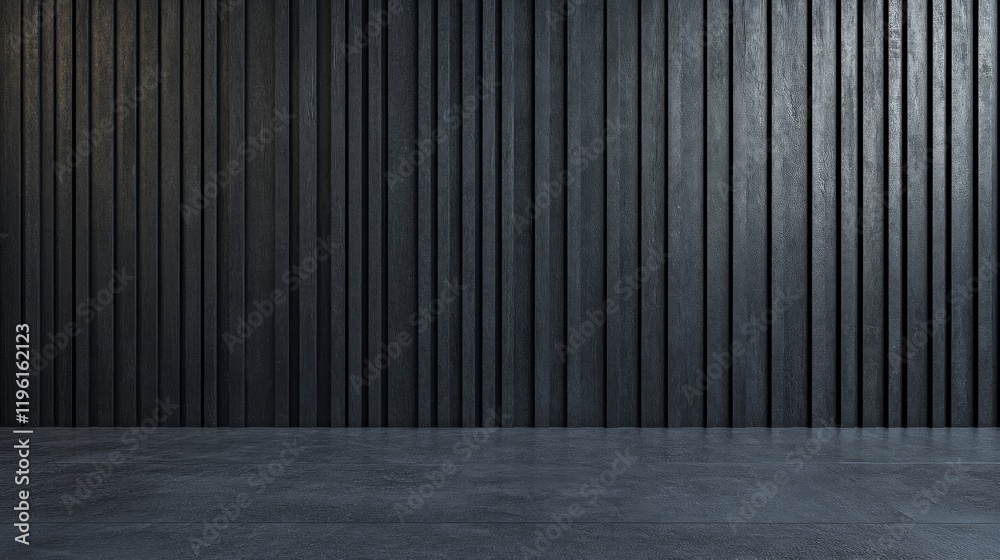 Modern dark home interior background Modern dark home interior background