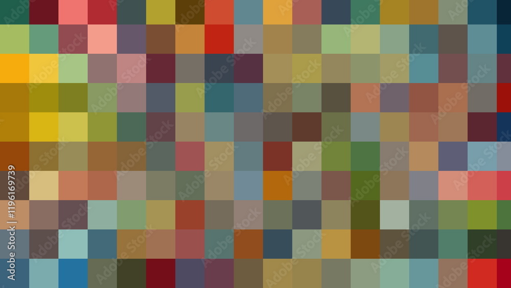 Colorful illustration of square shapes pixel. Colorful illustration of square shapes pixel.