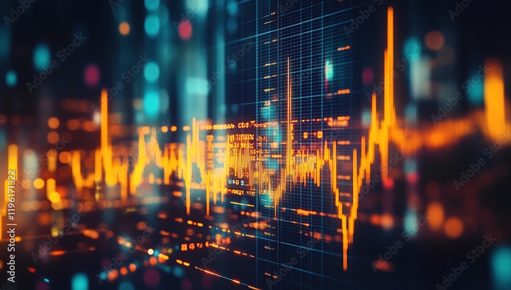 Obraz premium Analyzing Market Trends: Stock Data Visualization and Interpretation for Investment Decisions