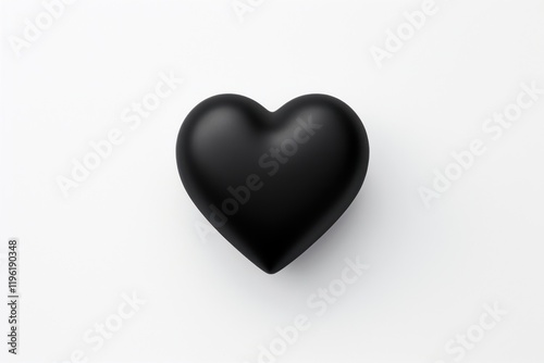 PNG Heart shape black white background.
