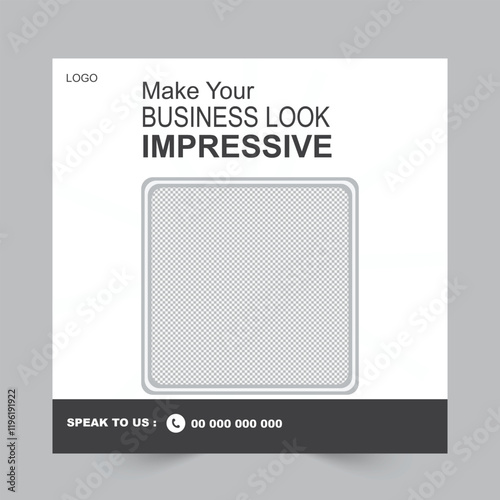 Business Marketing Social Media Post Banner Design