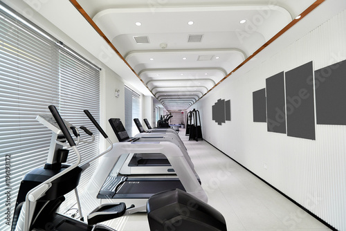 Brand new clean indoor gymnasium
