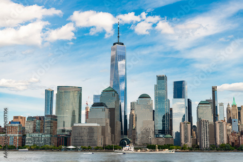 Canvas Print New York from New Jersey