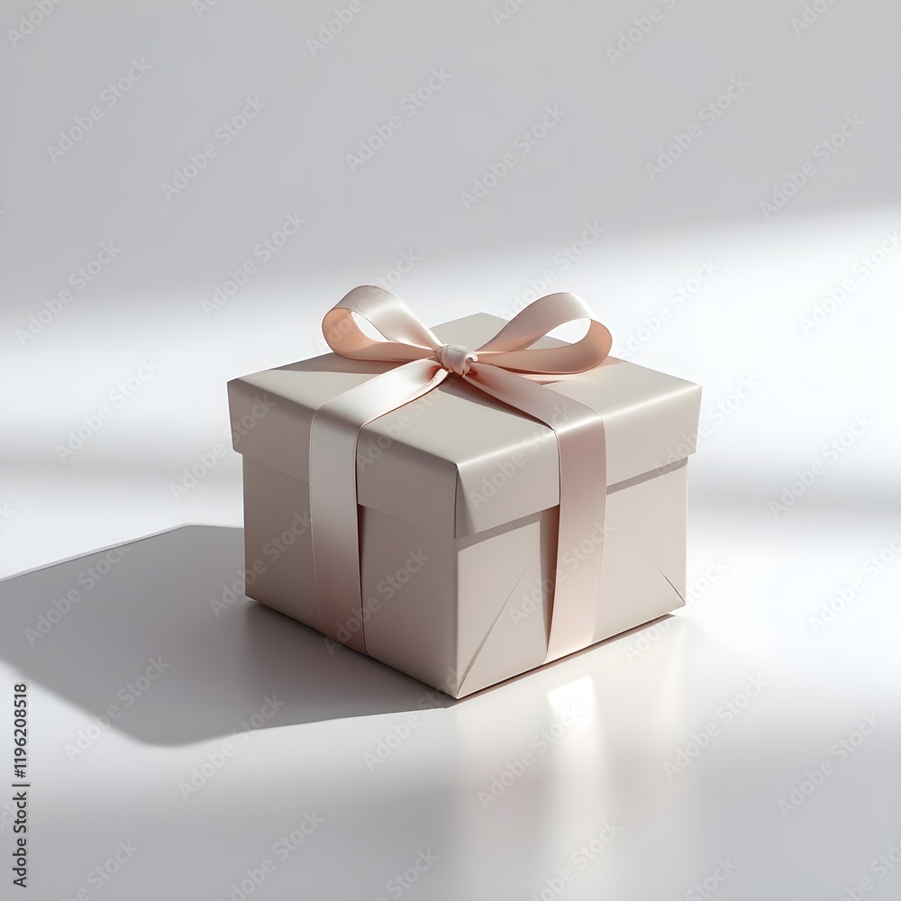 Obraz premium gift box with ribbon