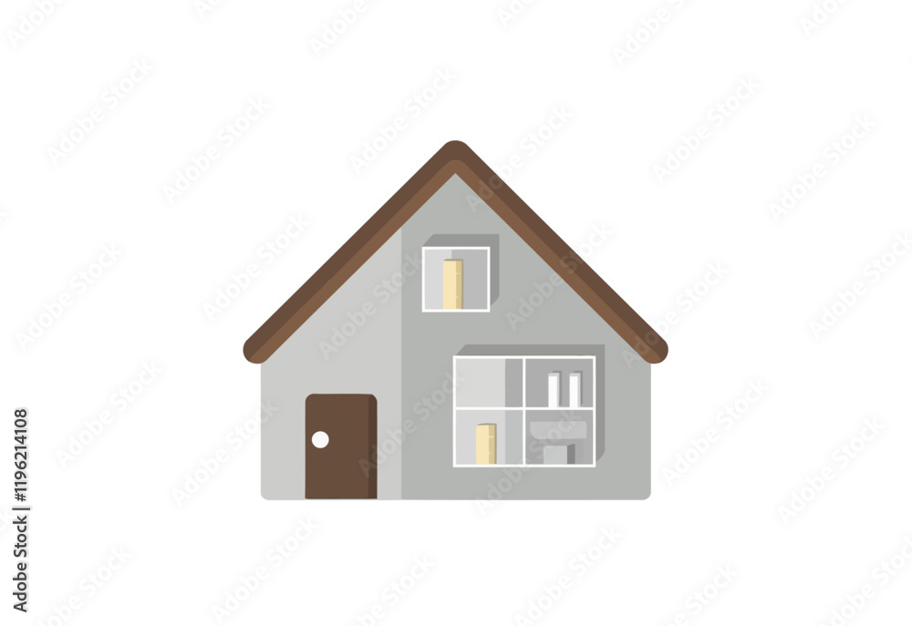 Versatile Warehouse Icon with Clean Lines on White Background: Perfect for Business Presentations, Reports, and Visual Communication Versatile Warehouse Icon with Clean Lines on White Background: Perfect for Business Presentations, Reports, and Visual Communication