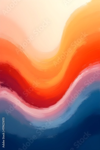 abstract colorful background with waves 