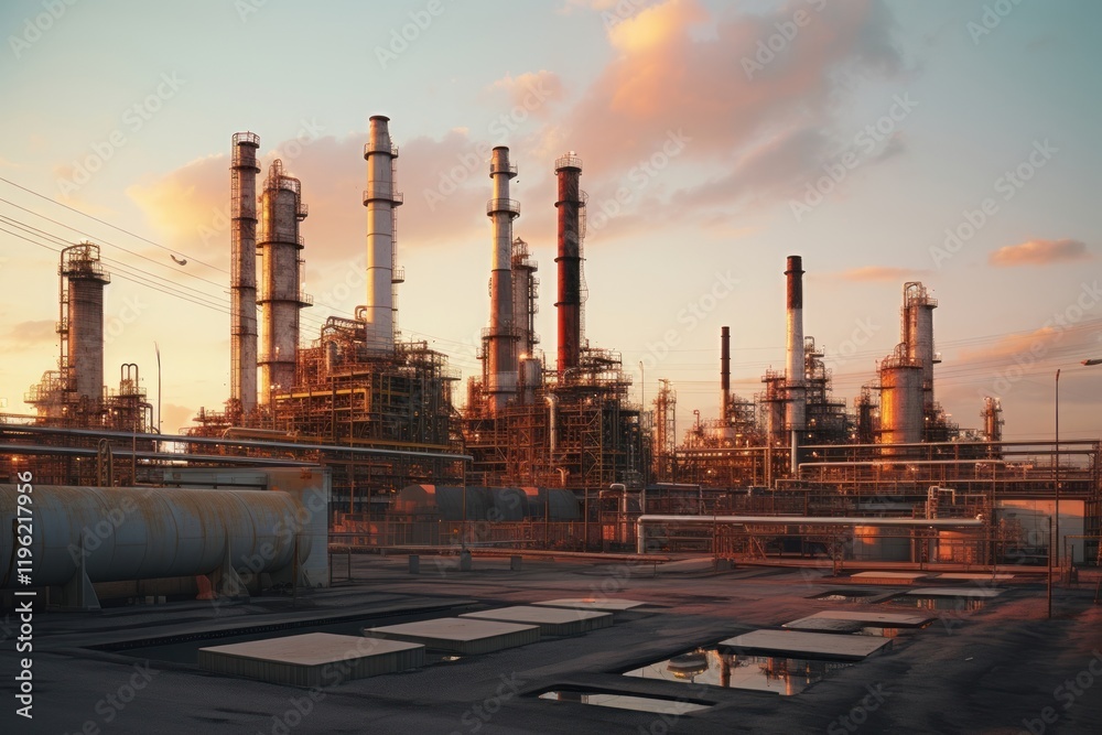 Oil Refinery refinery architecture factory. Oil Refinery refinery architecture factory.