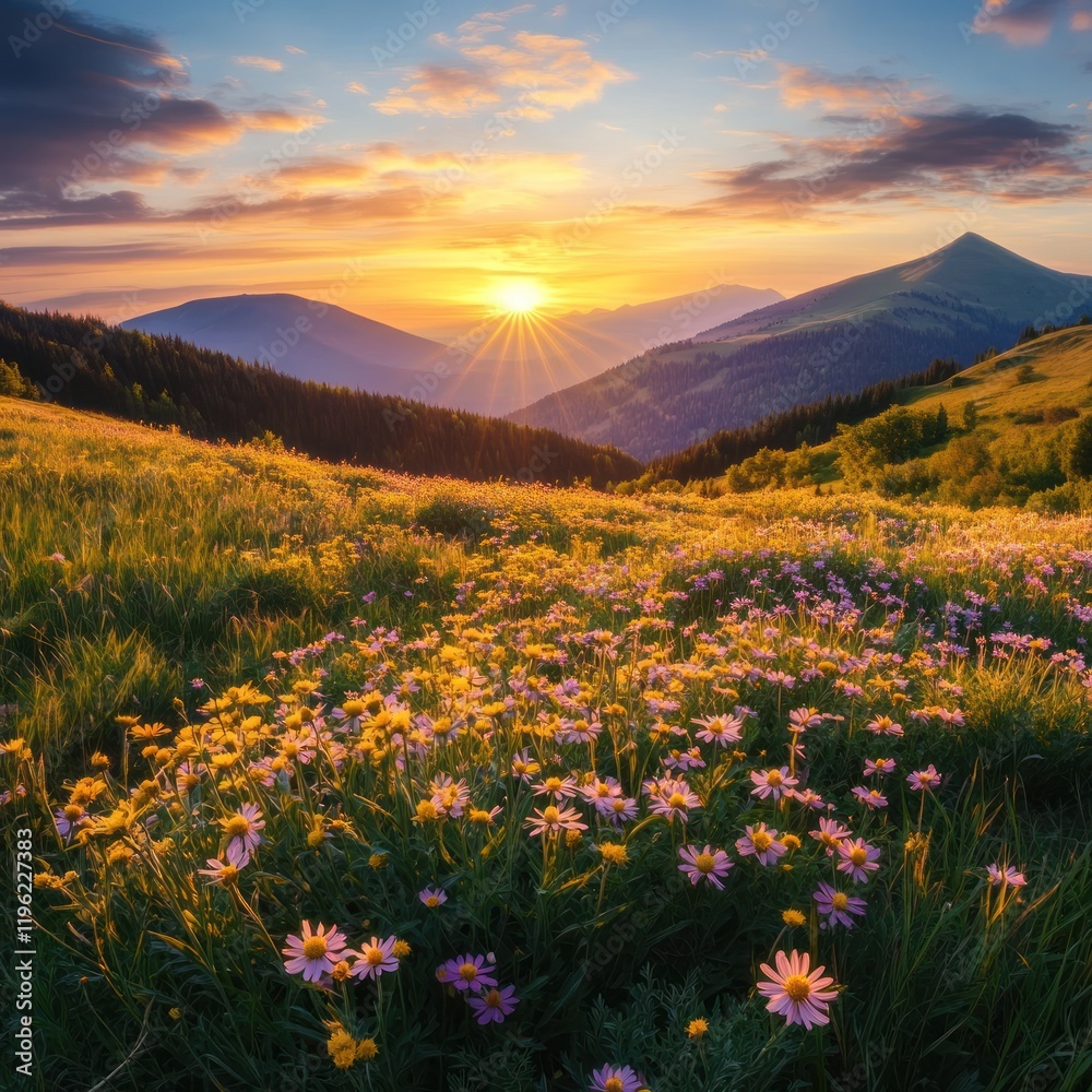 Obraz premium magical sunset