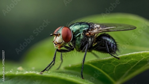 close up of a fly