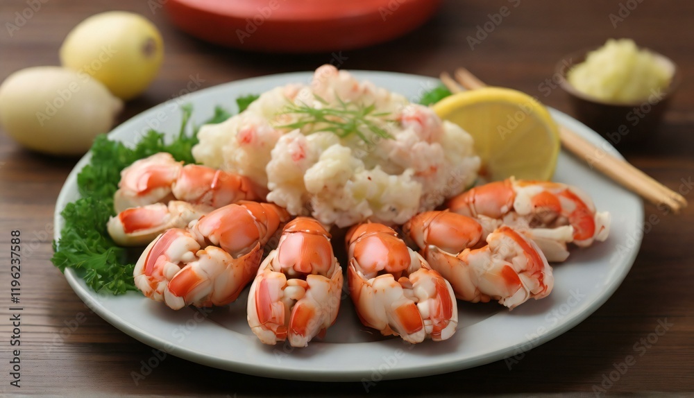 shrimps with lemon shrimps with lemon
