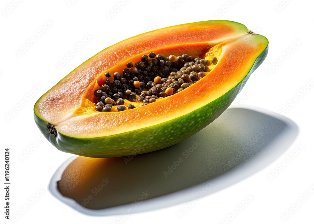 Surreal Papaya Photo: Isolated Tropical Fruit with Shadow, Whimsical Floating Fruit, Dreamlike Papaya Image, Fantasy Food Photography Surreal Papaya Photo: Isolated Tropical Fruit with Shadow, Whimsical Floating Fruit, Dreamlike Papaya Image, Fantasy Food Photography