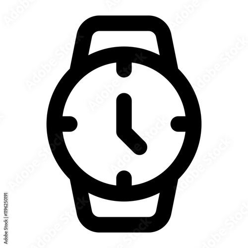 Watch line icon	