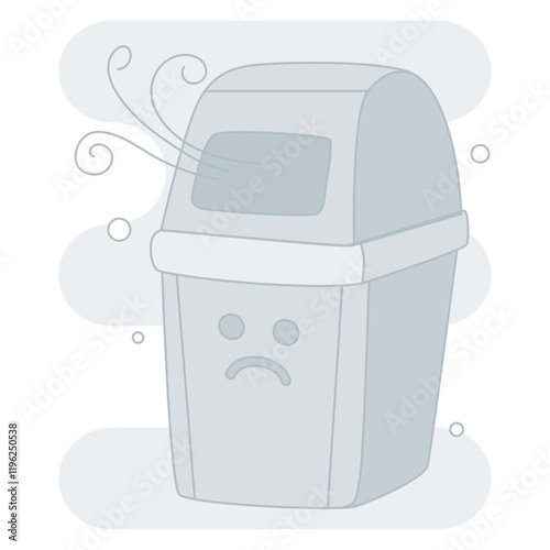 Empty Trash Illustration photo