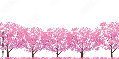 桜　春　風景　背景