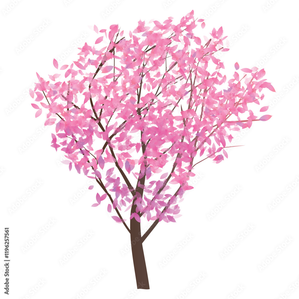 Fototapeta premium 桜 春 花 アイコン