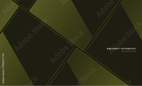 Square Digital Light on green Background. Vector illustration.