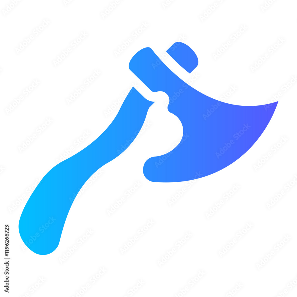 axe Gradient icon axe Gradient icon