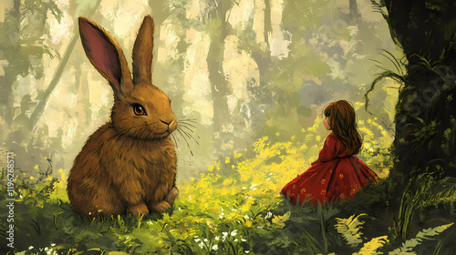 Reading the velveteen rabbit the velveteen rabbit comes to life. Velvetfern. Illustration