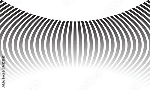 abstract black white gradient squeeze line pattern art perfect for background.