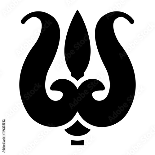 trident Solid icon