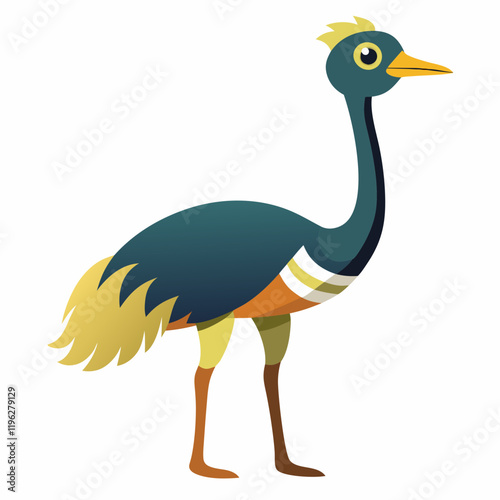 emu vector illustration