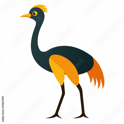 emu vector illustration