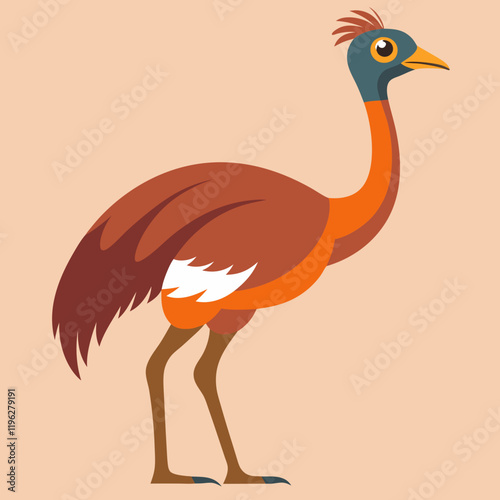emu vector illustration