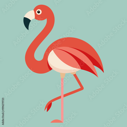 flamingo vector illustration