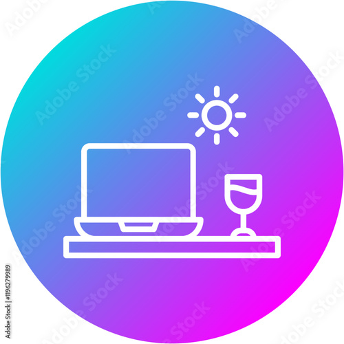 Digital Nomad Icon