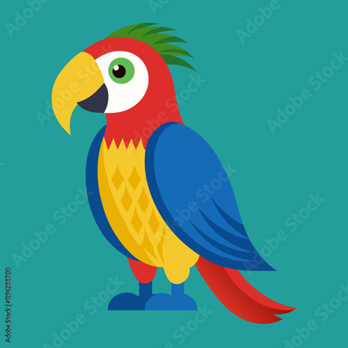parrot bird on branch
